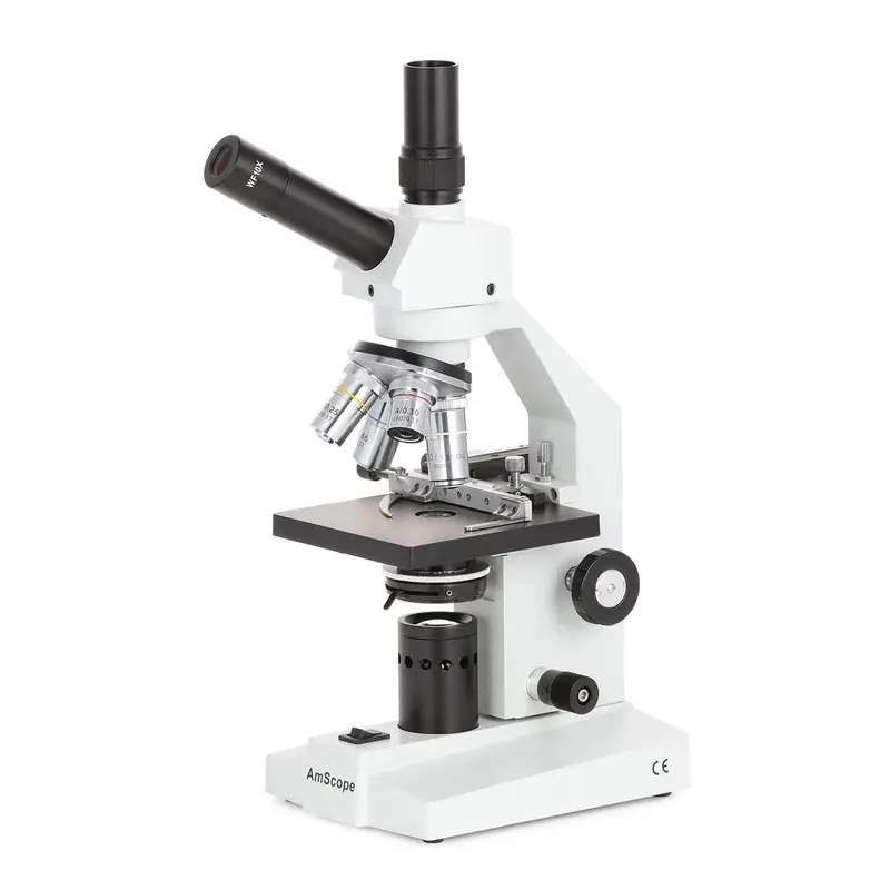 40X-2500X Dual-View Compound Microscope With Mechanical Stage 1