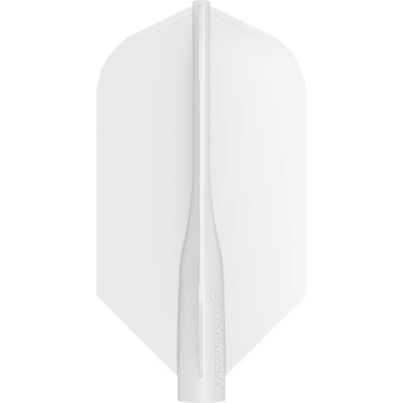 8 Flight Dart Flights - White Slim 1