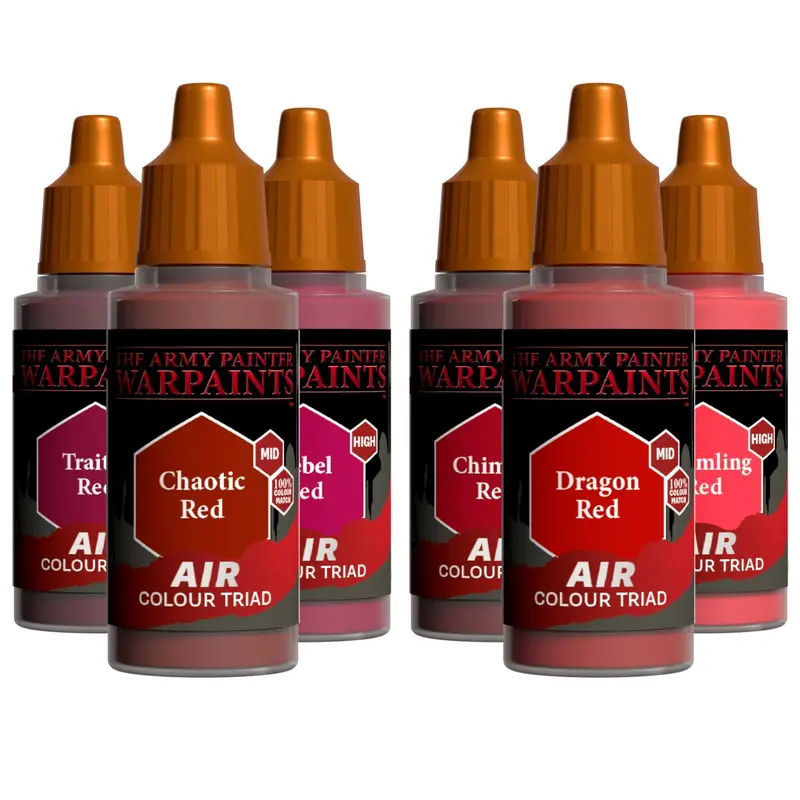 Airbrush Primary Bundle - Red 1