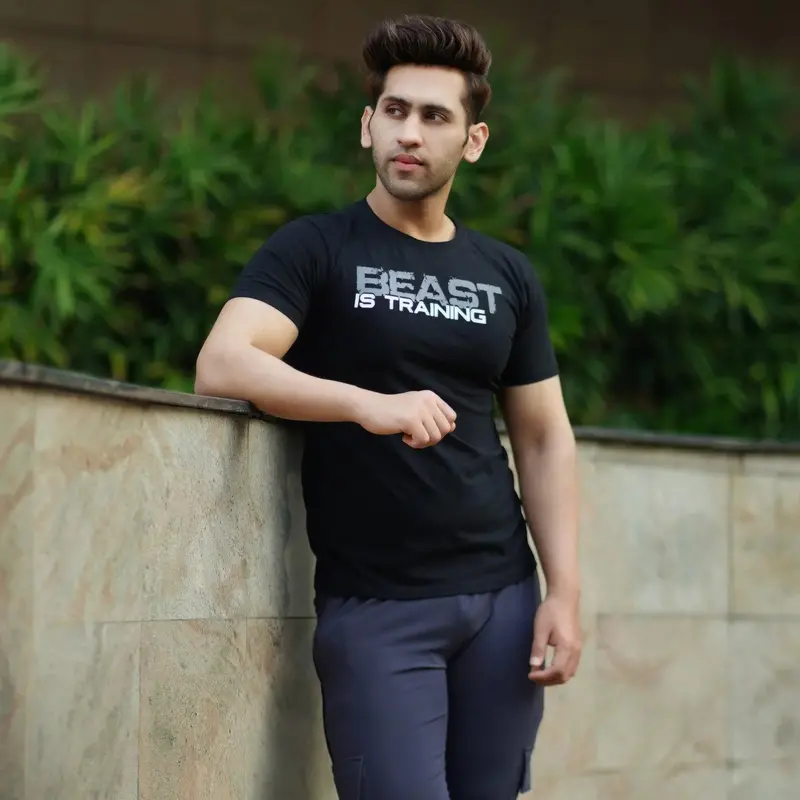 Alpha Prime Black Tee - Sale 1