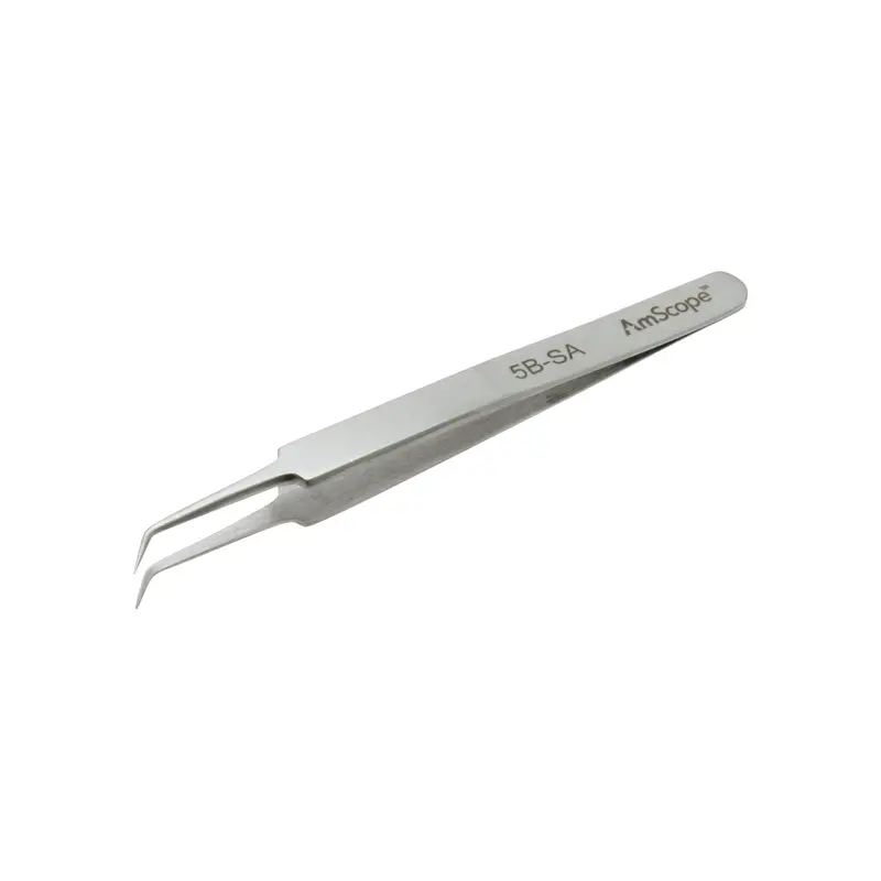 Amscope High Precision 4 1/4 In. Ultra Fine Tip Tweezers 1
