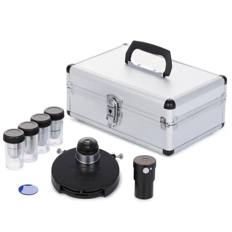 Amscope Turret Phase Contrast Kit For 690 Series Compound Microscopes 1