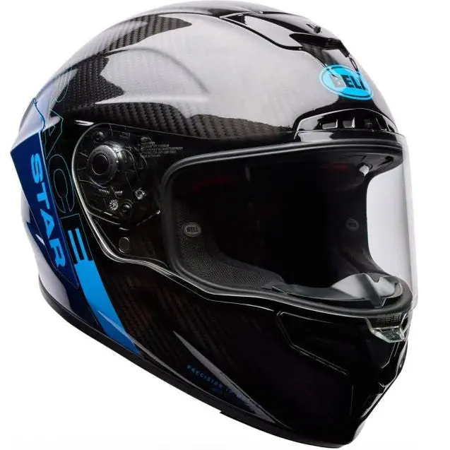 Bell Racestar Dlx Flex Blue Strike 1