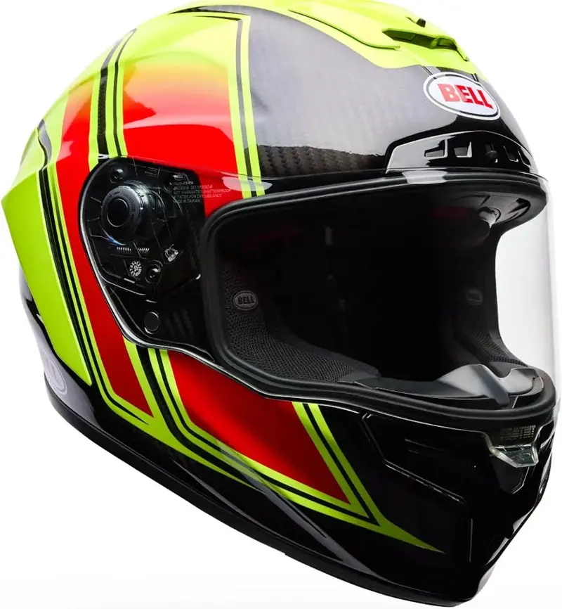 Bell Racestar Dlx Flex Yellow Grid 1