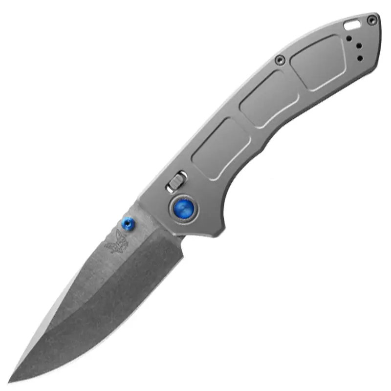 Benchmade 748 Narrows Knife - Gray Titanium 1