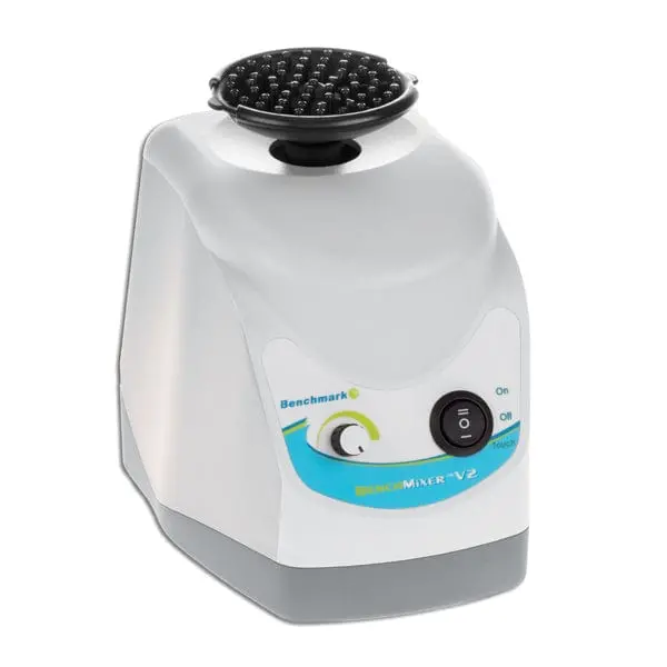 Benchmark Scientific Benchmixer V2, Vortex Mixer W/ Flip Top Cup Head 1