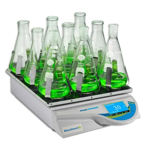 Benchmark Scientific Orbi-Shaker W/ Touch Screen Display And Rubber Mat Platform (13"X12") 1