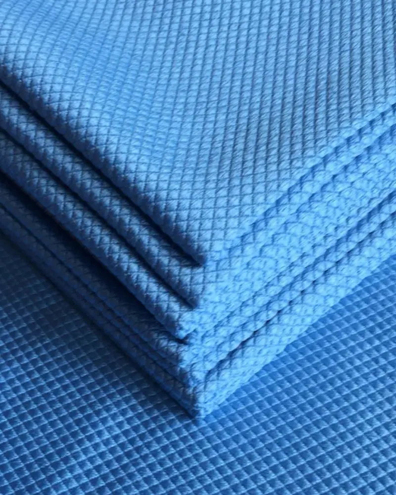 Blue Premium Fishscale Glass Cloth (5 Pack) 1