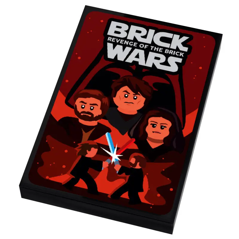 Brick Wars: Revenge Of The Brick (Ep. 3) Movie Tile Cover (2X3 Tile) 1