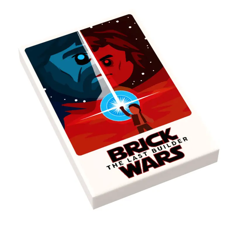 Brick Wars: The Last Builder (Ep. 8) Movie Tile Cover (2X3 Tile) 1