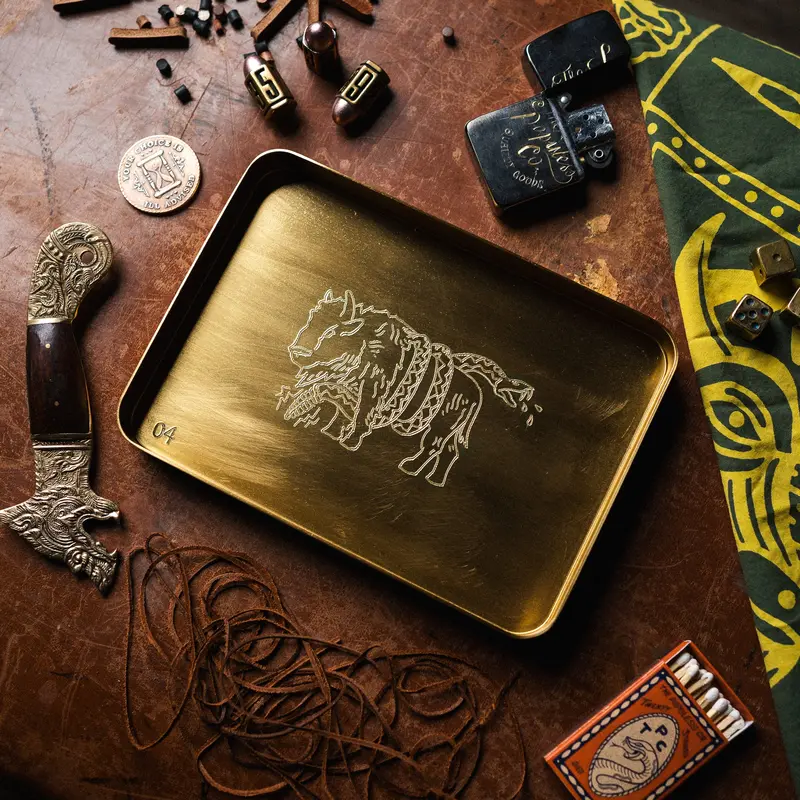 Brookhayl X Populess - Brass Tray - 04 1