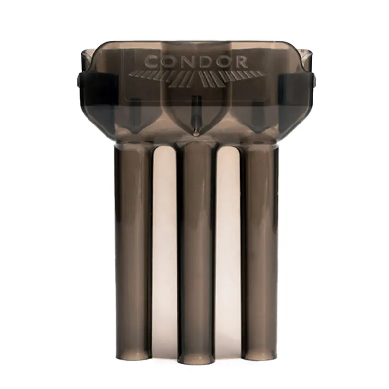 Condor Box Dual Dart Case - Clear Black 1