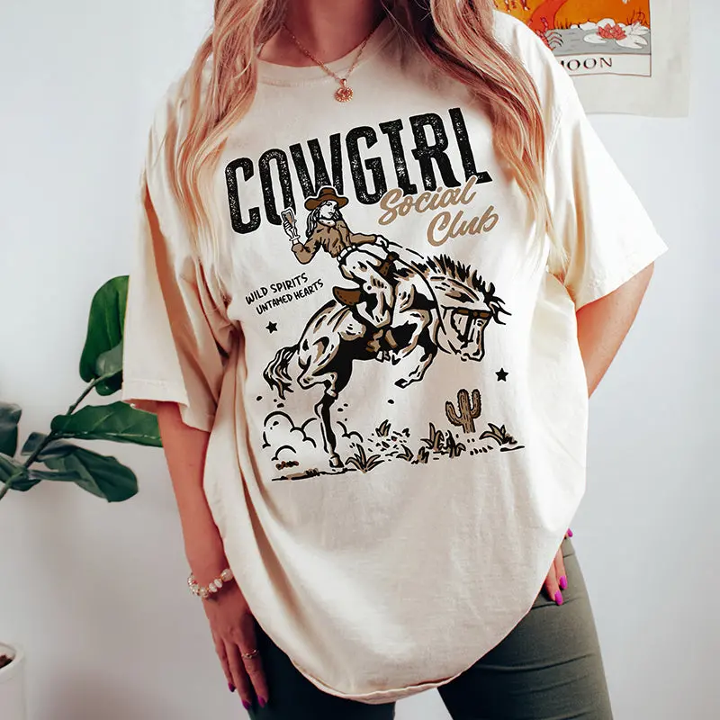 Cowgirl Social Club Tee 1
