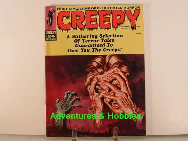 Creepy #24 Warren 1968 Scifi Horror Monster Comics K7 1