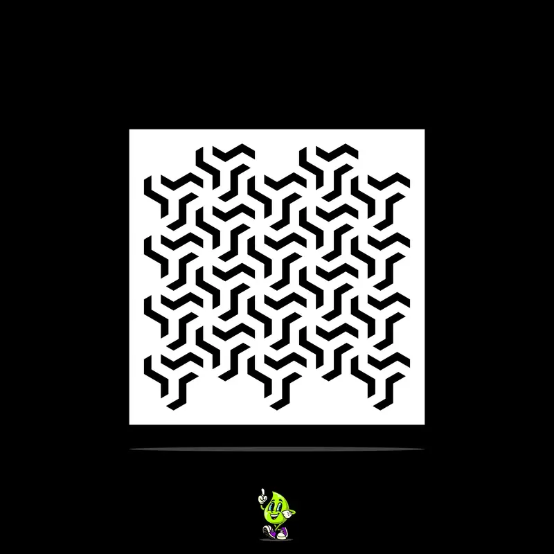 Fidget Vinyl Stencil Pack – Set Of 4 1