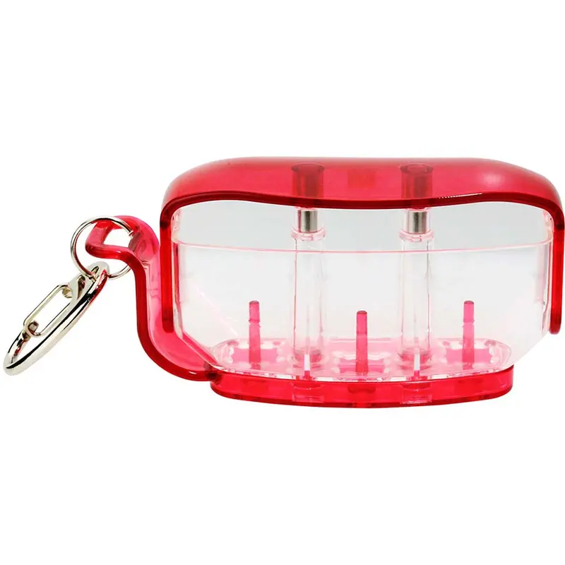 Fit Flight Fit Holder Flight Case - Clear Red 1