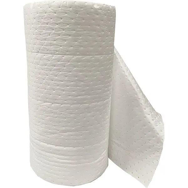 Fytertech Essentials Oil-Only 3-Ply Sorbent Rolls, Medium Weight, White, 30" X 150', 1/Each 1