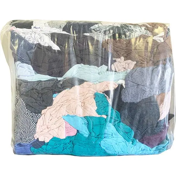 Fytertech Spilfyter Reclaimed Bulk T-Shirt Rags – Mixed Colors, 8 Lb, Compressed & Economical 1