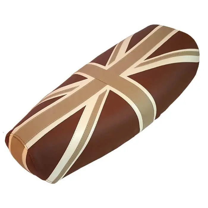 Genuine Stella Seat Cover Union Jack Earthtone Brown 1