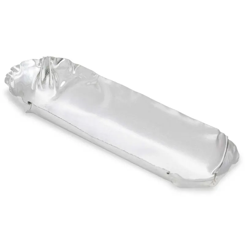 Globe Scientific Aluminum Weigh Dish, U Round, 65 L X 18W X 9Mmh, 10Ml, Box/100 1