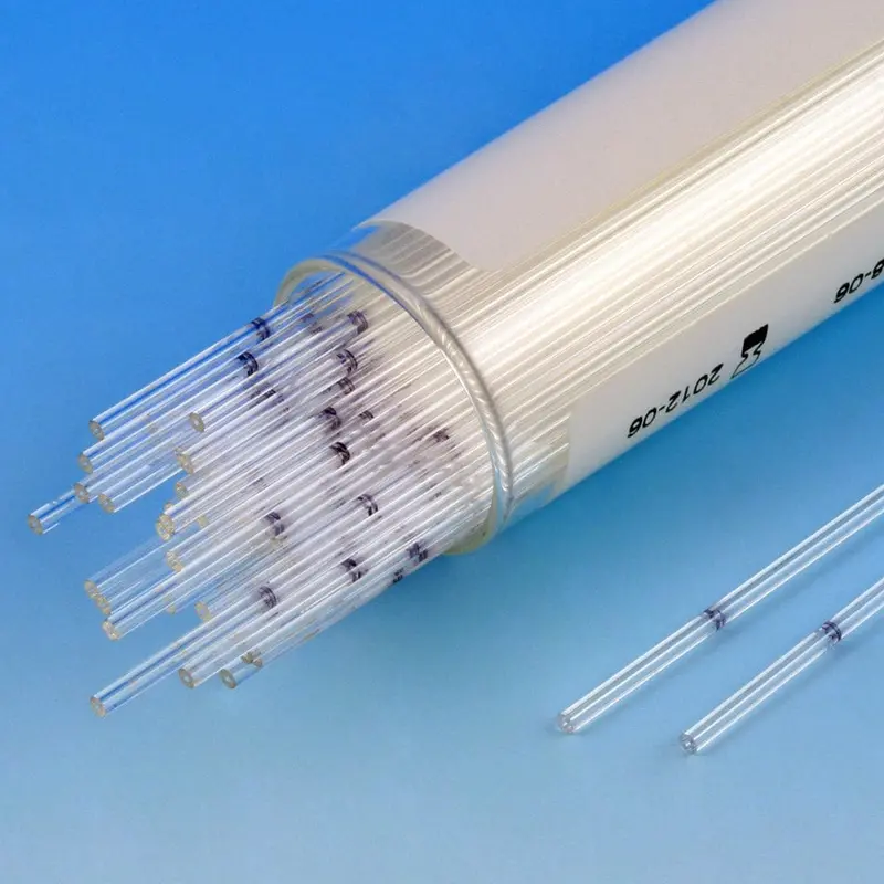 Globe Scientific Capillary Tube, Microhematocrit, Soda Lime Glass, Precalibrated, 100/Vial, 10 Vials/Unit, Box/1000 1