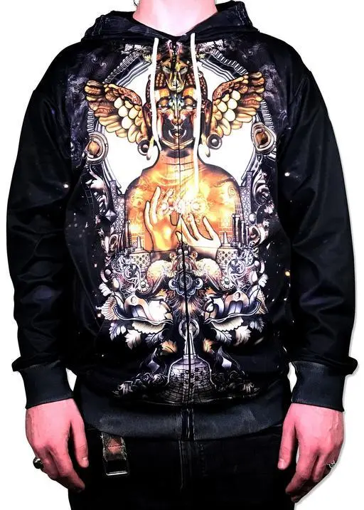 Golden Elixir Zip Up Hoodie 1