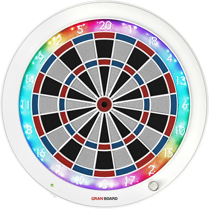Gran Darts Gran Board 3S Bluetooth Electronic Dartboard - White 1