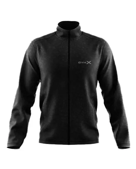 Gymx Arctic Leopard Skin Black Jacket - Sale 1