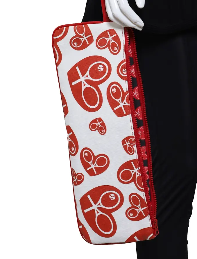 Heart Window On White Clutch 1