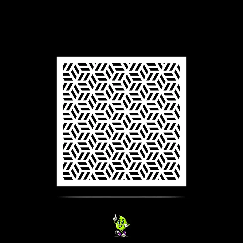Helix Vinyl Stencil Pack – Set Of 4 1