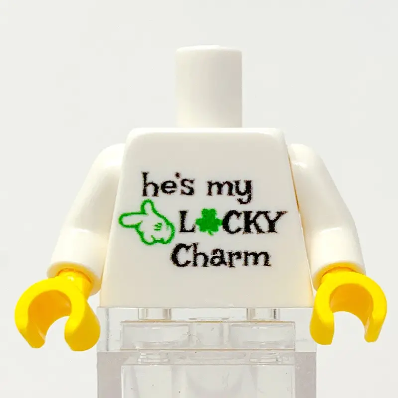He's My Lucky Charm St. Patrick's Day Minifig Torso 1