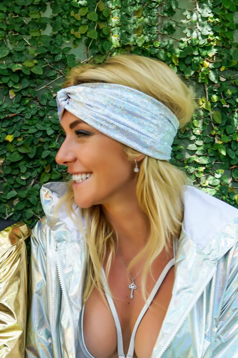 Holographic Turban Headband | 13 Colors 2
