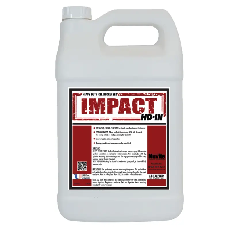 Impact Hd-Iii Heavy Duty Gel Degreaser - Nuvite 1