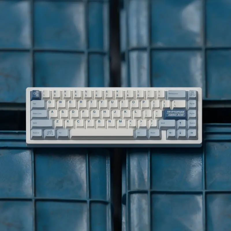 Jkdk Hydrogen Keycap Set Cherry Profile Pbt Dye-Subbed 1