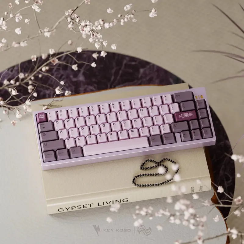 Keykobo Bloom Abs Double-Shot Keycap Set 1