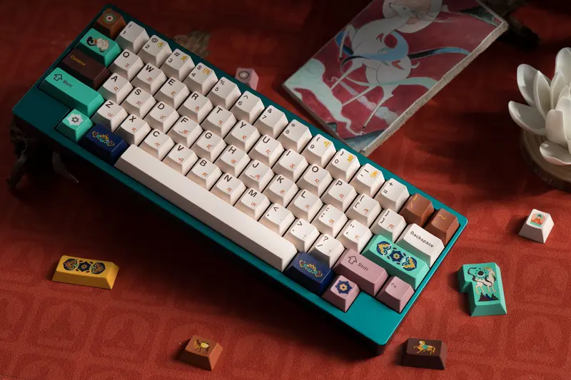 Keykobo Boundless Jakata Abs Double-Shot Keycap Set 1