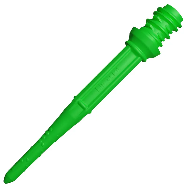 L-Style Lippoint Premium Long Soft Tip Points - Neon Green (30 Count) 1