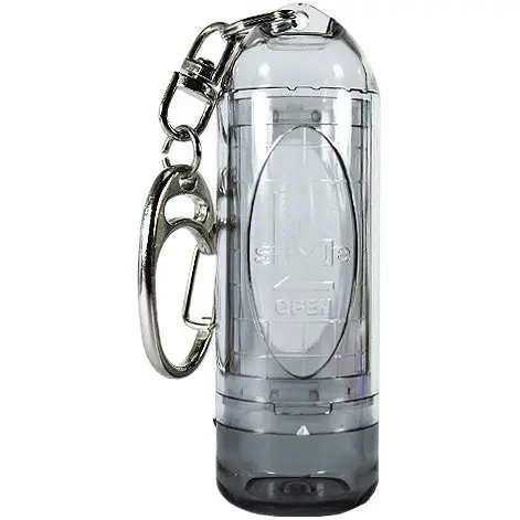 L-Style Lipstock Tip Case - Clear Black 1