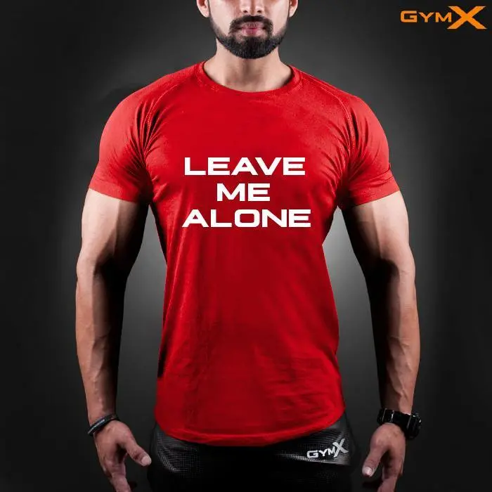 Leave Me Alone Half Sleeve Tee- Sale 1