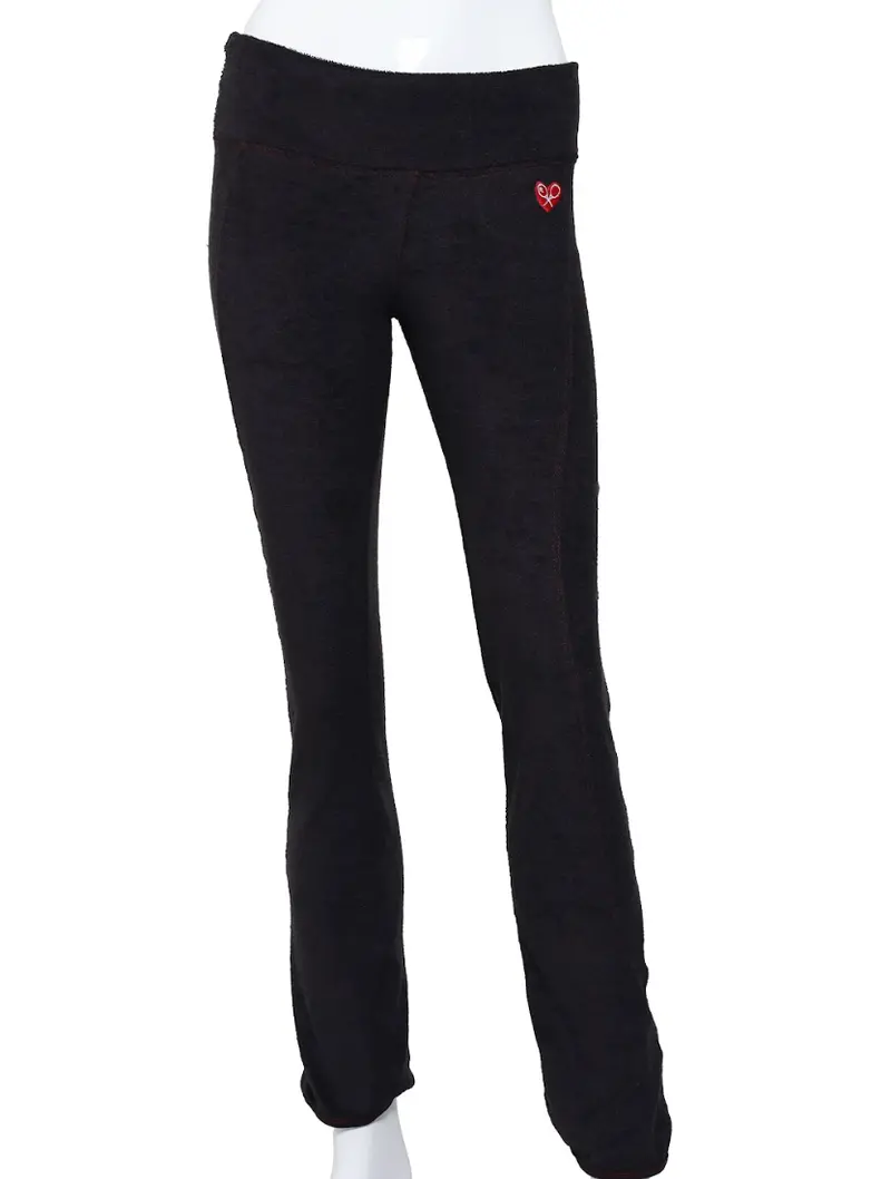 Leg Lengthening Pants Black Dimple With Red Stitching 1