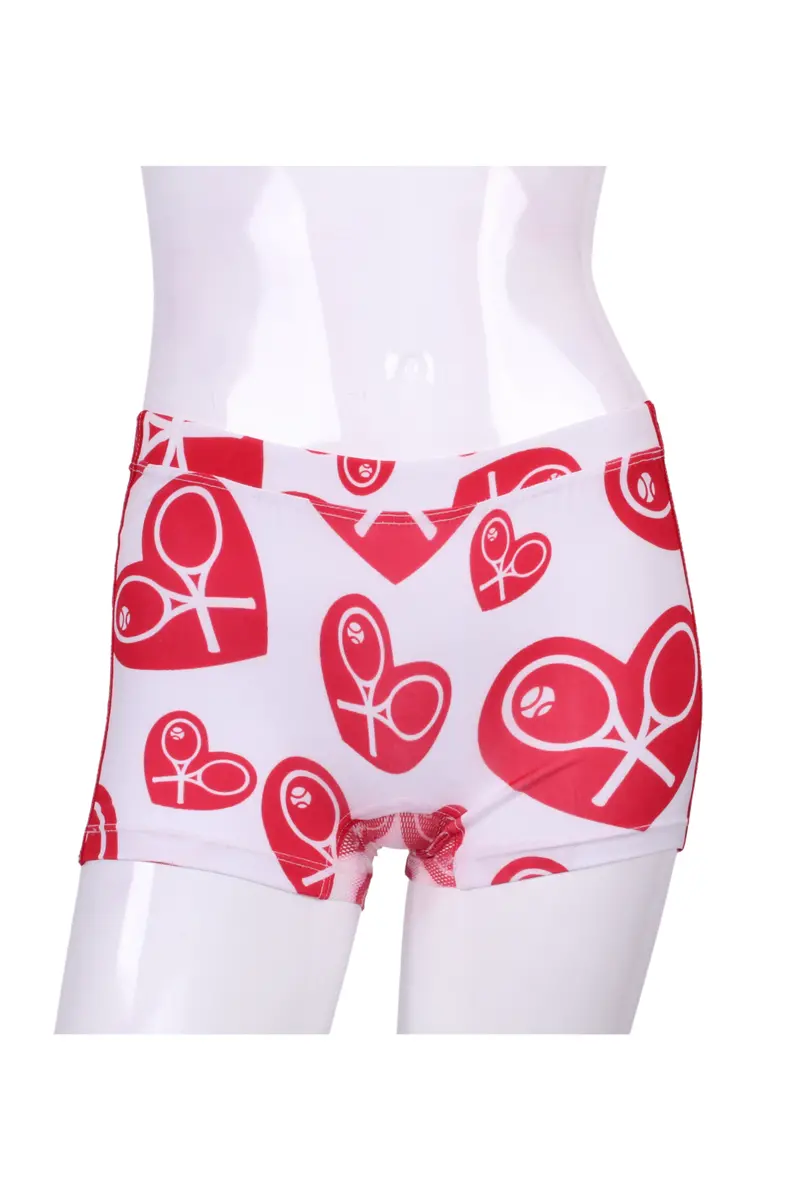 Limited White Hearts Love Shorties 1
