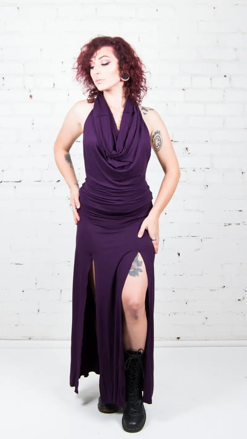 Lumiya Cowl Neck Dress 2