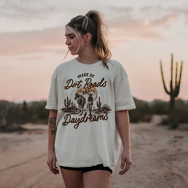 Made Of Dirt Roads And Daydreams Tee 1