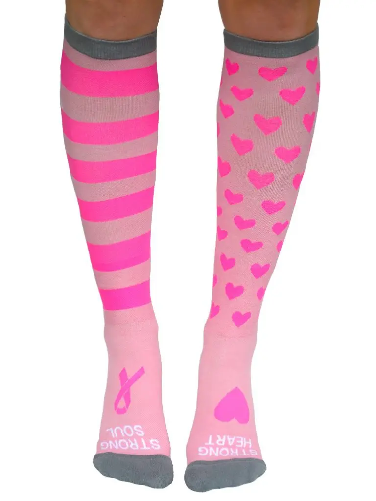 My Soxy Feet S/M So Long Breast Cancer Compression 1