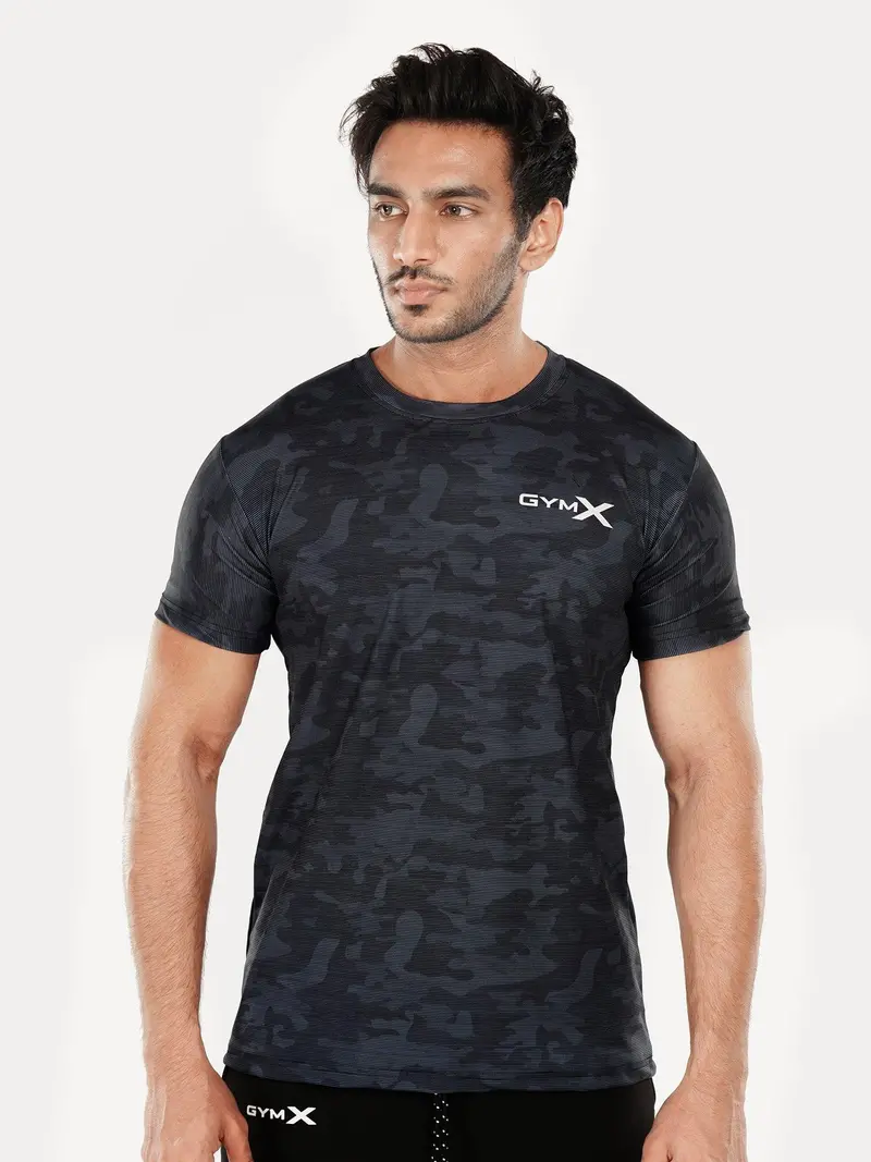 Mystery Blue Camo Tshirt - Sale 1