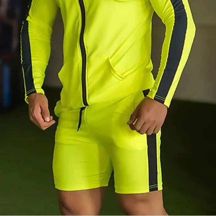 Neon Green Ufo Training Shorts - Sale 1