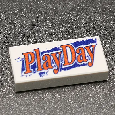 Play Day - Custom Printed 1X2 Tile 1