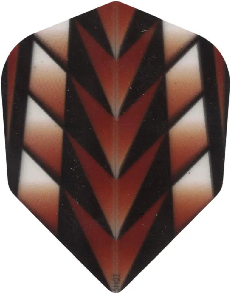 Poly Dart Flights - 100 Micron Shape Tribal Weapon 1