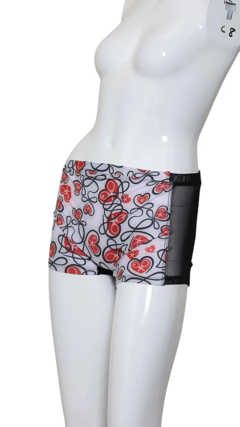 Ribbon & Hearts Love Shorties 1