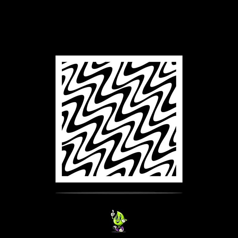 Ripples Vinyl Stencil Pack – Set Of 4 1